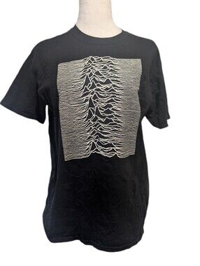 Joy Division Unknown Pleasures Iconic Graphic T-shirt -M-